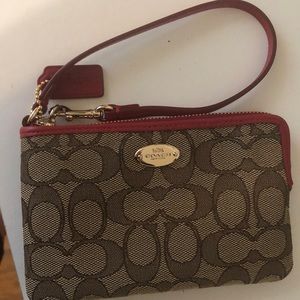 Coach wristlet
